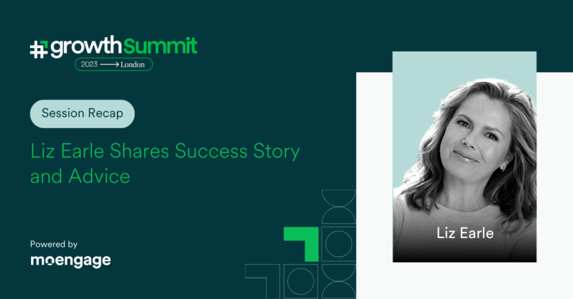 Liz Earle MBE Shares Success Story and Advice at #GROWTH Summit London 2023