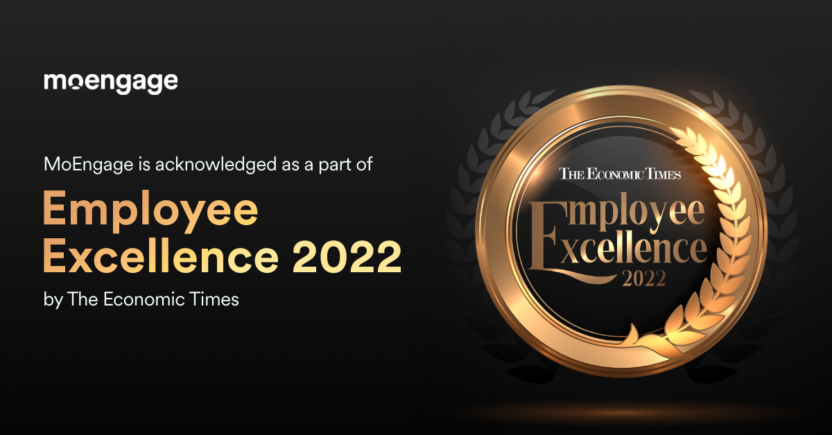 The Economic Times Acknowledges MoEngage as a Part of Employee Excellence 2022