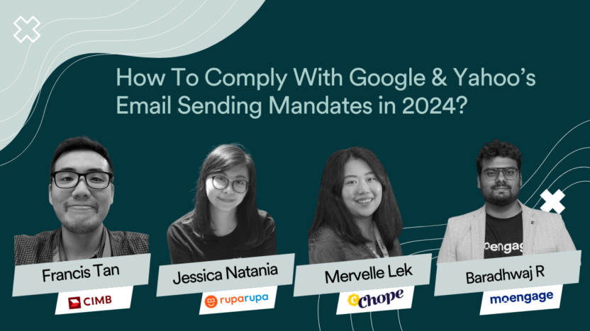 Insights from CIMB, Chope & Ruparupa from the recent #GROWTH Masterclass on the new email sending mandates